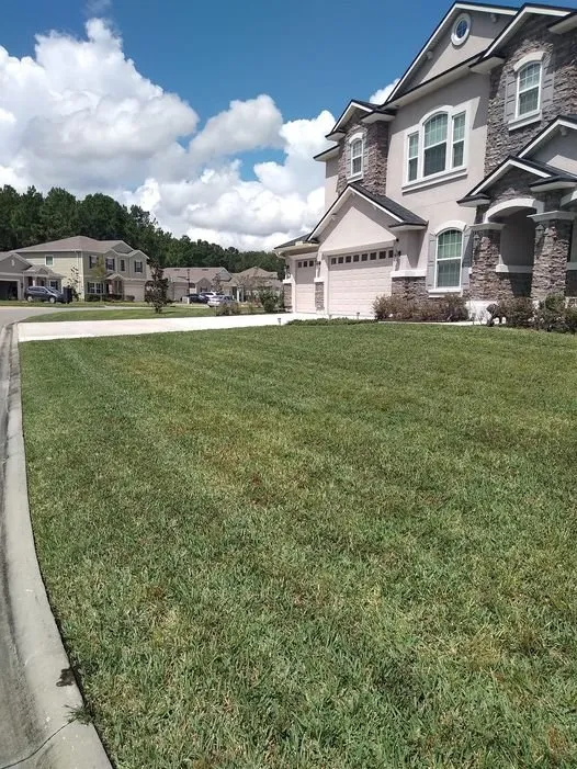 Expert lawn mowing service in Orange Park, FL by Hot Lawn