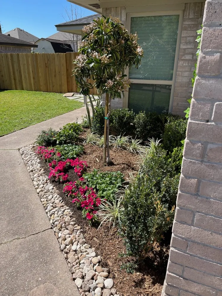 Local landscape installation in Houston, TX - Hou Tex Outdoor Services