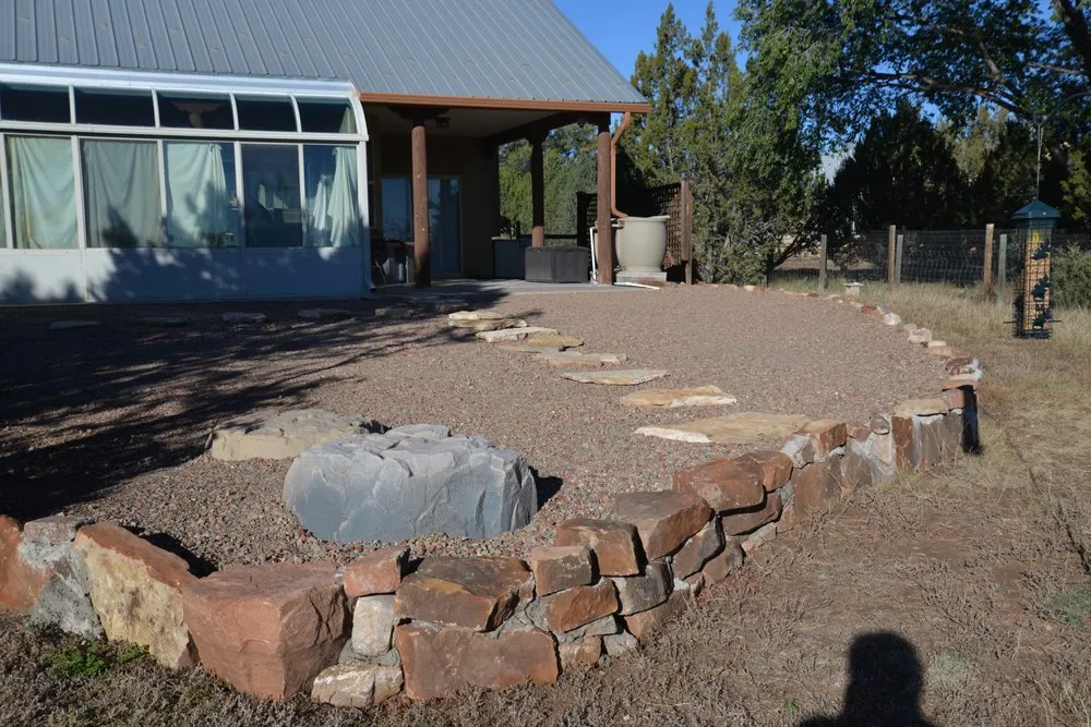 Trusted lawn care service for residential properties in Cedar Crest, NM by Houghton Home Hardscape