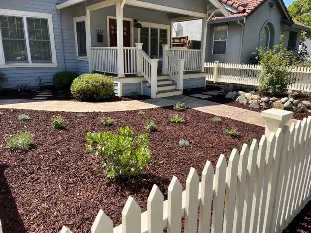 Professional outdoor landscaping in San Martin, CA by Houle LM