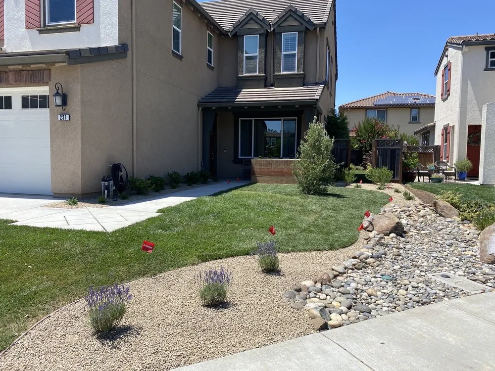 Custom landscape design in San Martin, CA by Houle LM