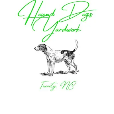 Hound Dogs Yard Work Logo