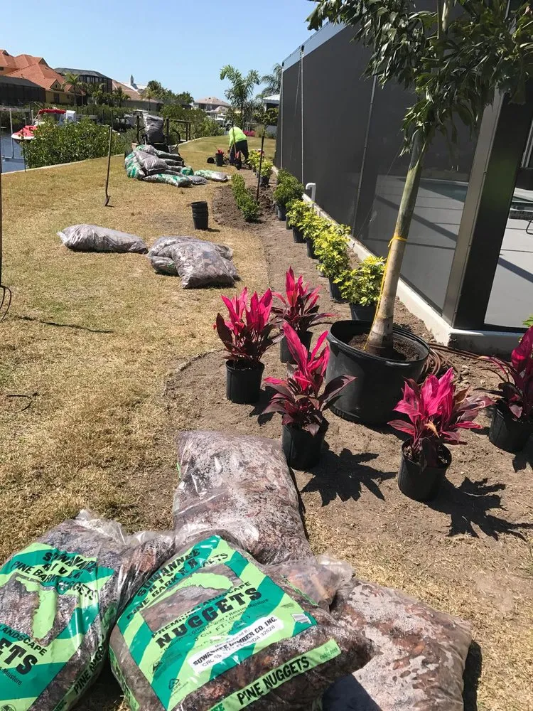 Local garden landscaping in Bradenton, FL by House Cleaning & Landscaping Quality Services