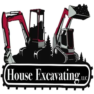 House Excavating Logo