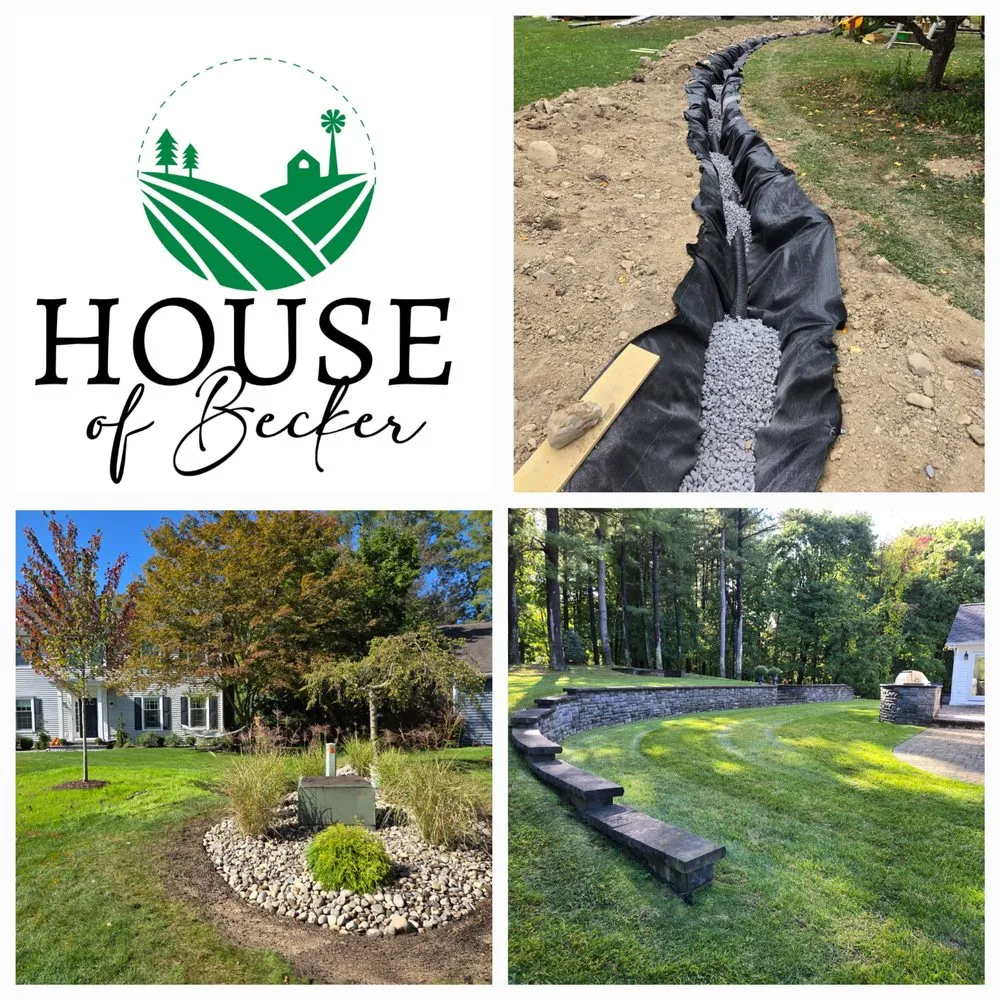 Custom landscaping services with custom design in Howes Cave, NY by House Of Becker