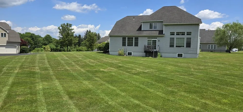 Custom lawn mowing service in Howes Cave, NY by House Of Becker