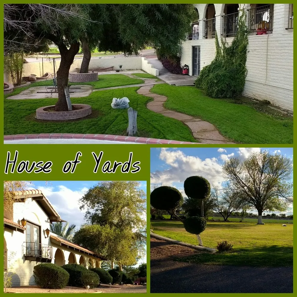 Local yard maintenance for residential properties in Chandler, AZ by House of Yards