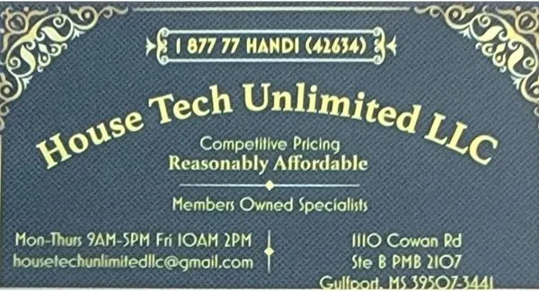 House Tech Unlimited Logo