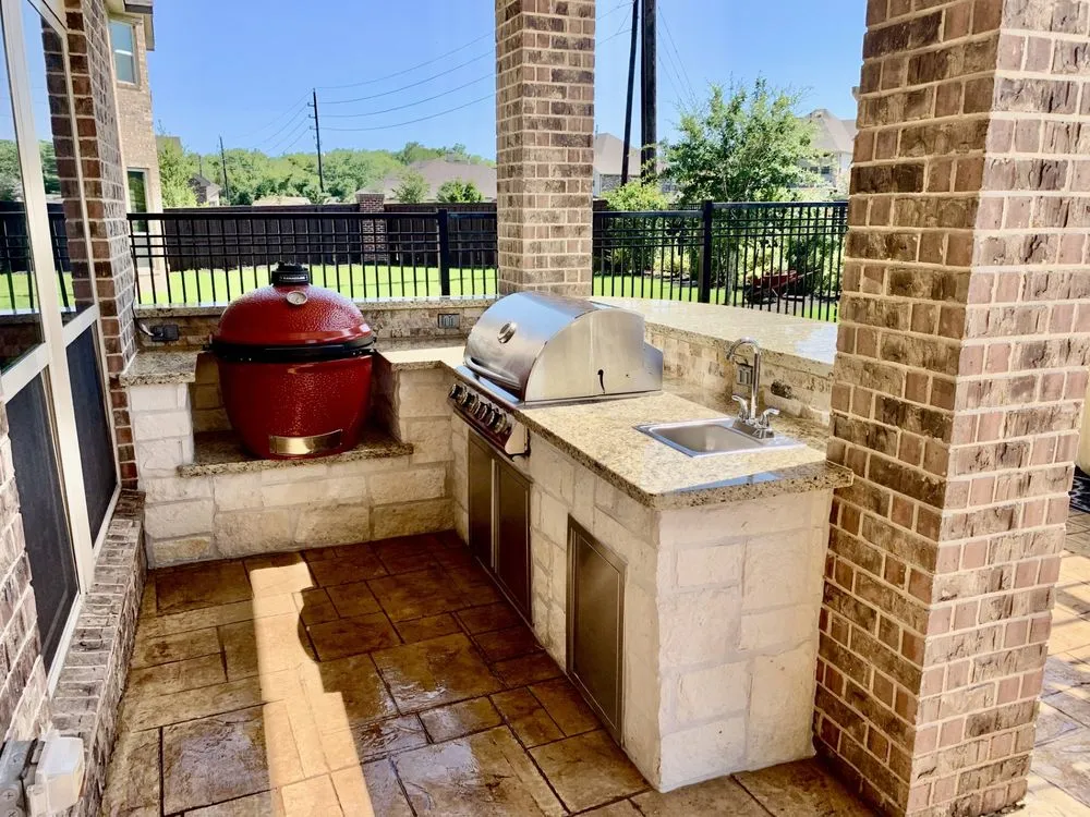 Professional landscape design in Richmond, TX by Houston Landscape Images