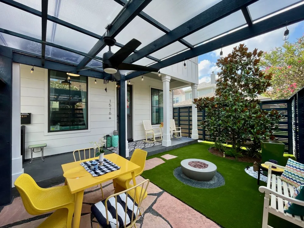 Professional lawn care service for residential properties in Houston, TX by Houston Landscape Pros