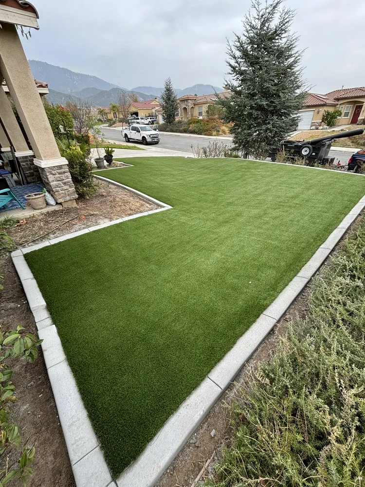 Custom residential landscaping in Moreno Valley, CA by Houston's Landscaping