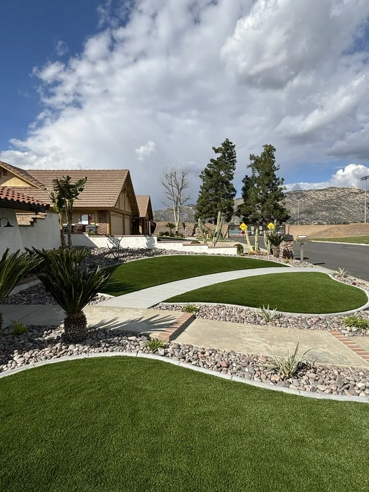 Affordable landscape installation in Moreno Valley, CA - Houston's Landscaping