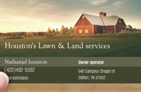 Reliable lawn mowing service for residential properties in Old Fort, TN by Houston's Lawn & Land Services