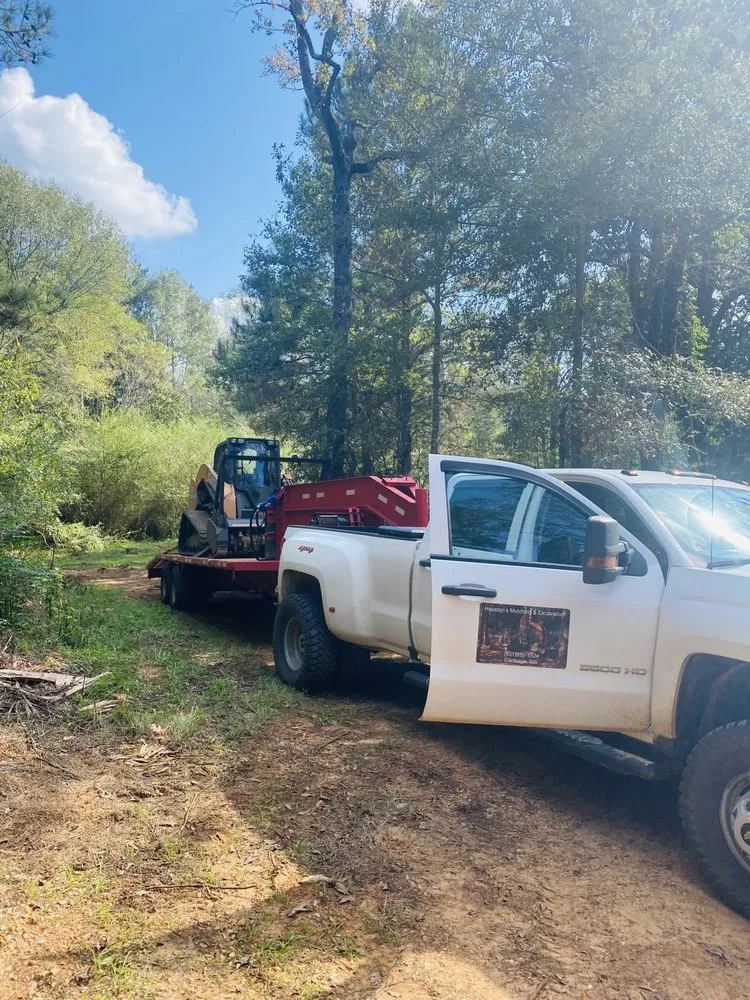 Custom landscape installation experts serving Carthage, MS - Houston’s Mulching & Excavation Service