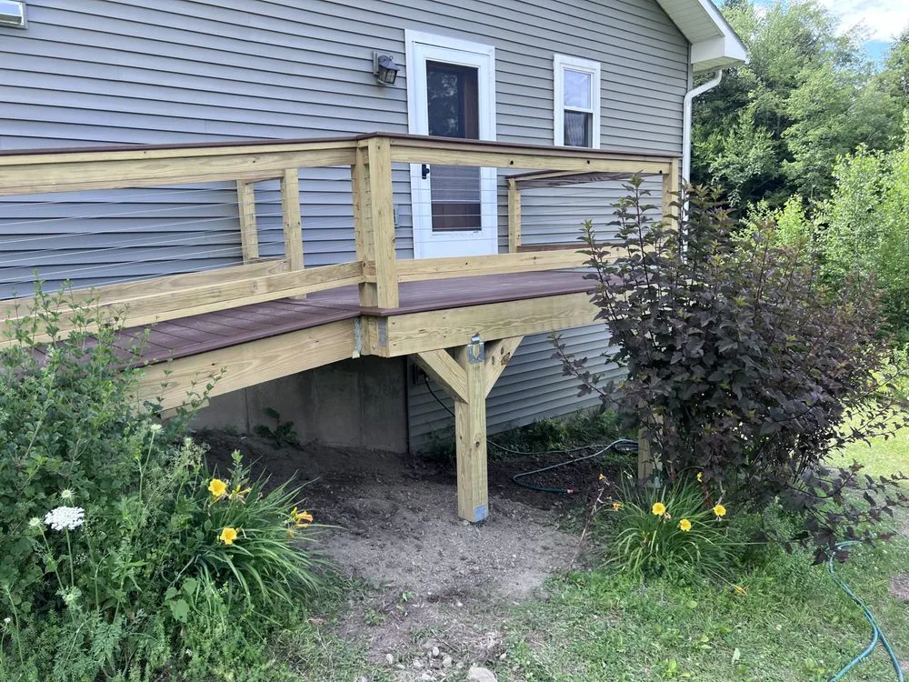 Local landscape design for homes in Randolph, VT by Hovnanian Landscape Excavation