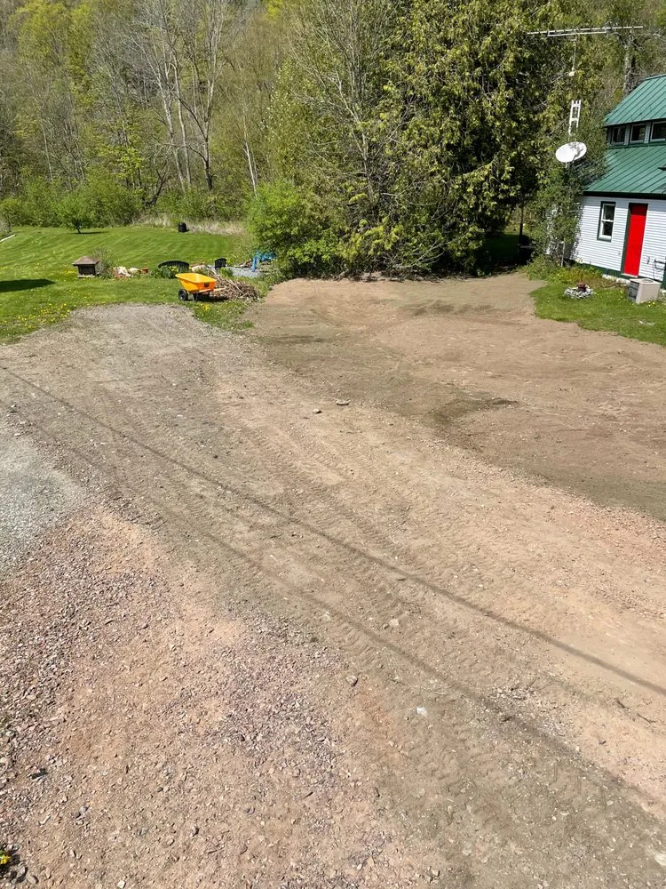 Local landscape installation in Randolph, VT by Hovnanian Landscape Excavation