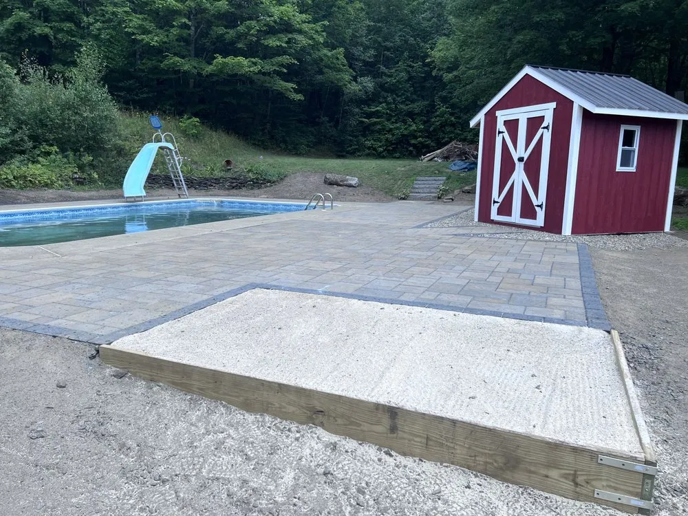Local lawn care service with custom design in Randolph, VT by Hovnanian Landscape Excavation