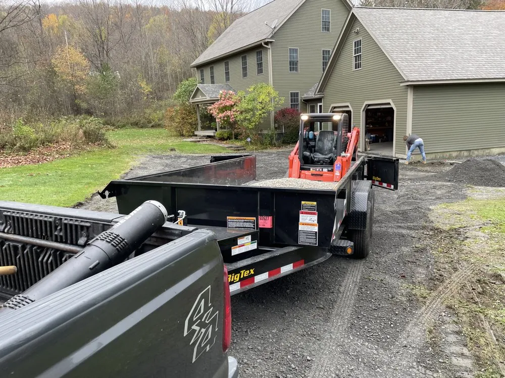 Professional yard cleanup service in Randolph, VT - Hovnanian Landscape Excavation