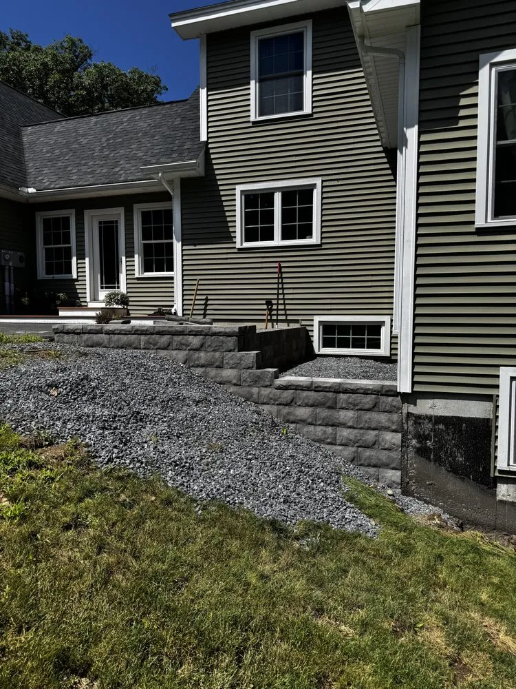 Local lawn care service with custom design in Spofford, NH by Howard Construction