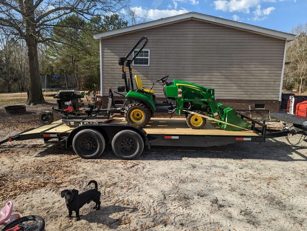 Reliable outdoor landscaping in Pink Hill, NC by Howard's tractor services
