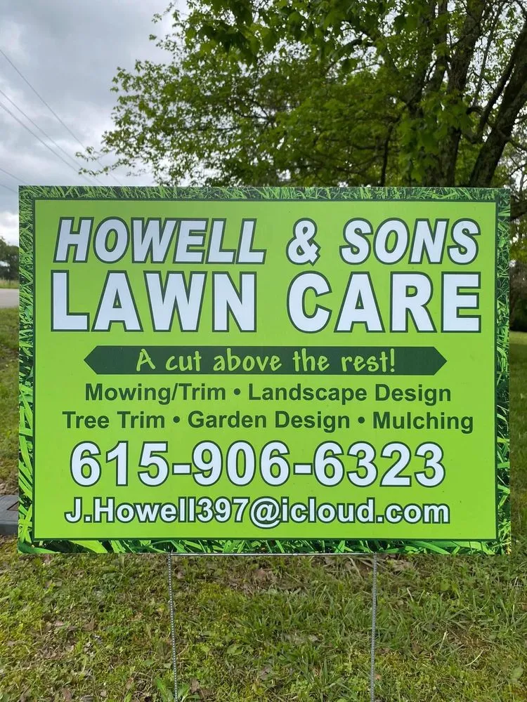 Local residential landscaping experts serving Charlotte, TN - Howell And Sons Lawn Care