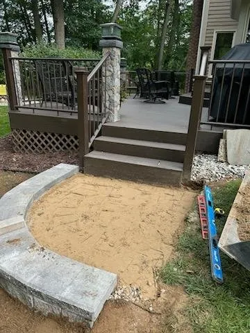 Professional landscaping services for beautiful yards in Howell, MI by Howell Hardscape