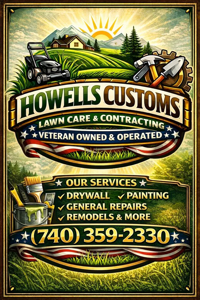 Professional garden landscaping with custom design in Saint Clairsville, OH by Howells Customs Lawn Care & Contracting