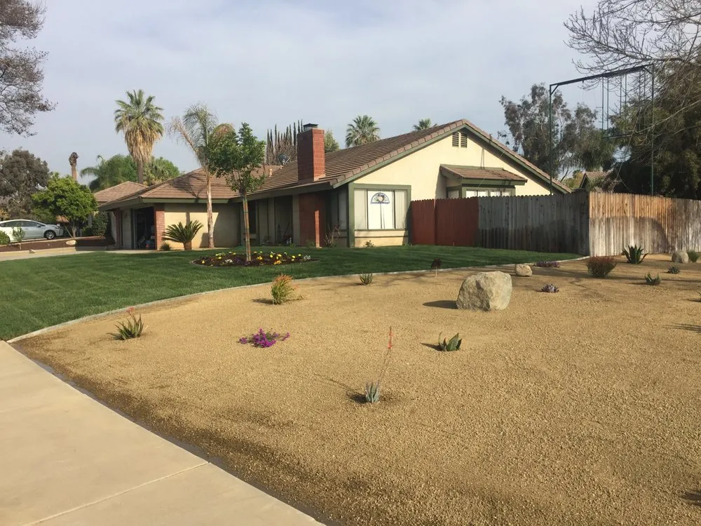 Expert landscape installation for outdoor upgrades in Redlands, CA by Hoy Construction Landscaping