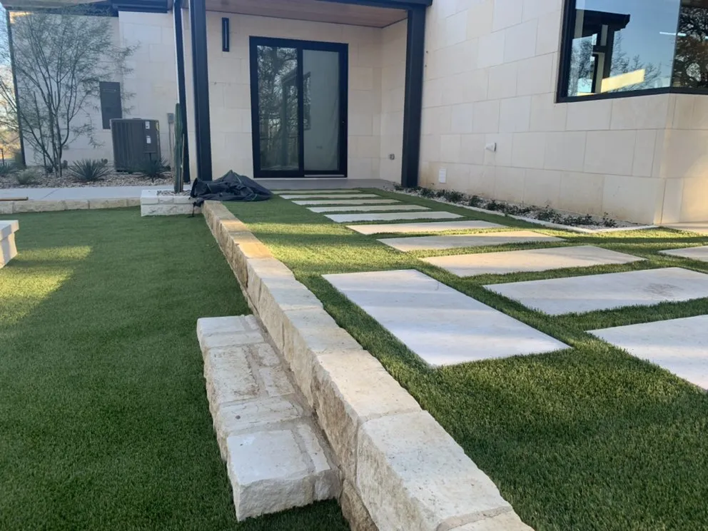 Professional lawn mowing service in Montgomery, TX by Hoyscapes