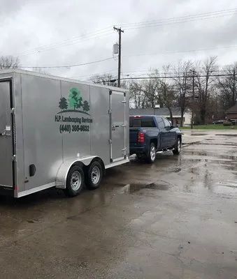 H.P. Landscaping Services Logo