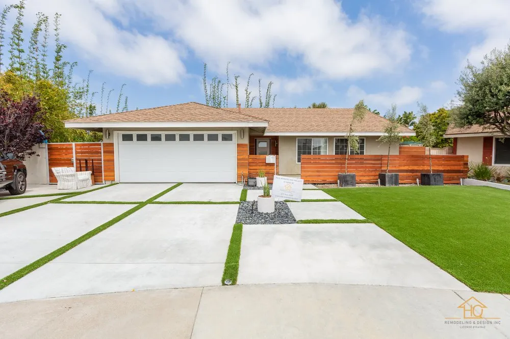 Affordable garden landscaping for homes in Huntington Beach, CA by HQ Remodeling & Design