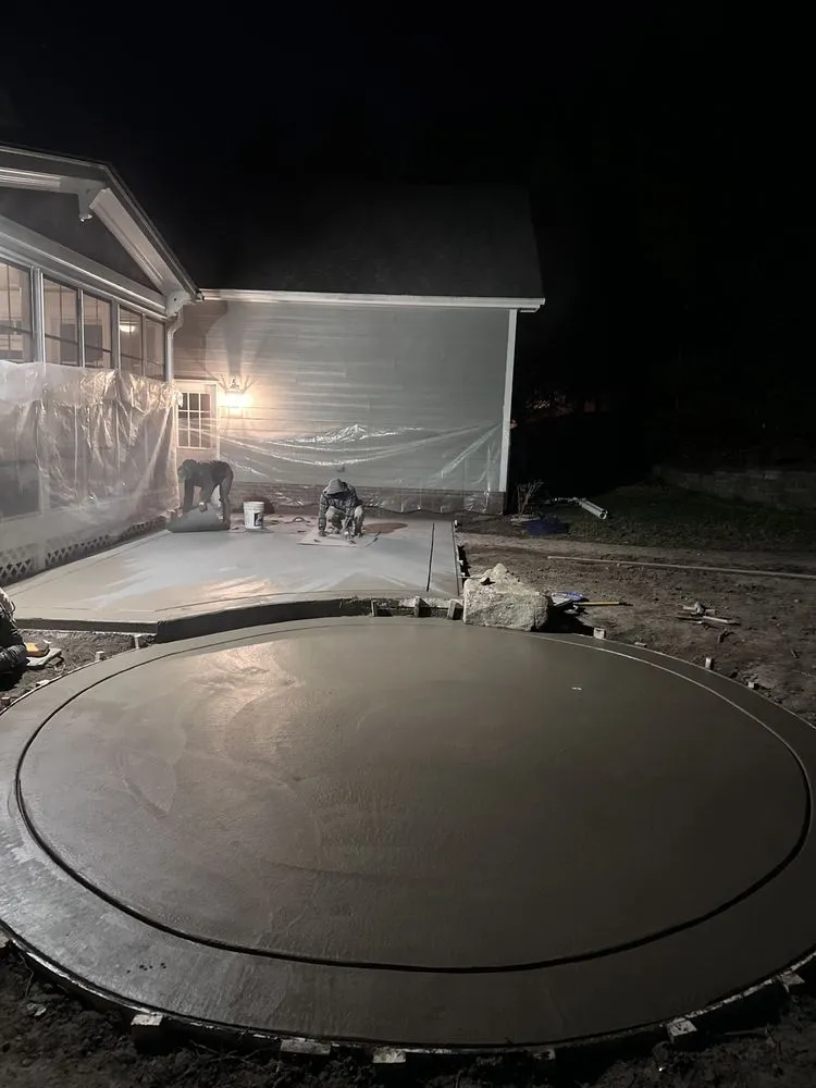 Professional landscape design in Franklinton, NC by HR Grading