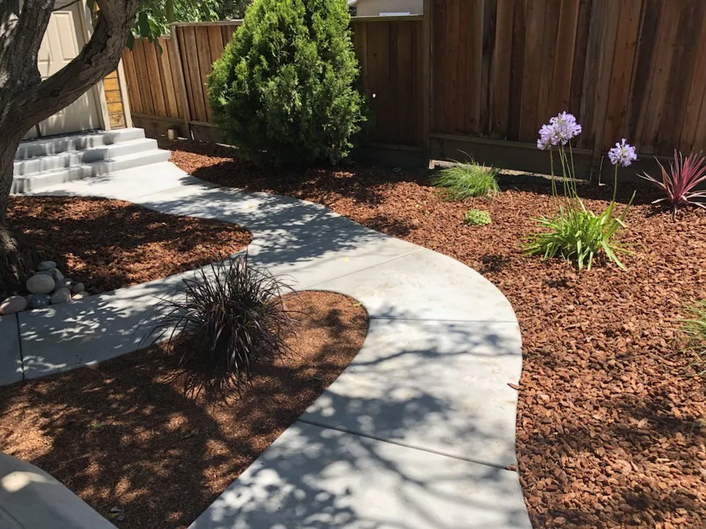 Custom lawn care service with custom design across Sunnvale, CA - HR landscape & home improvement