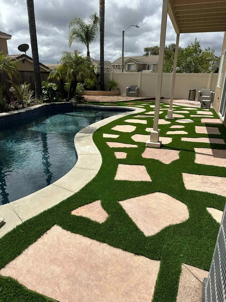 Expert lawn mowing service in Escondido, CA by HR Landscape