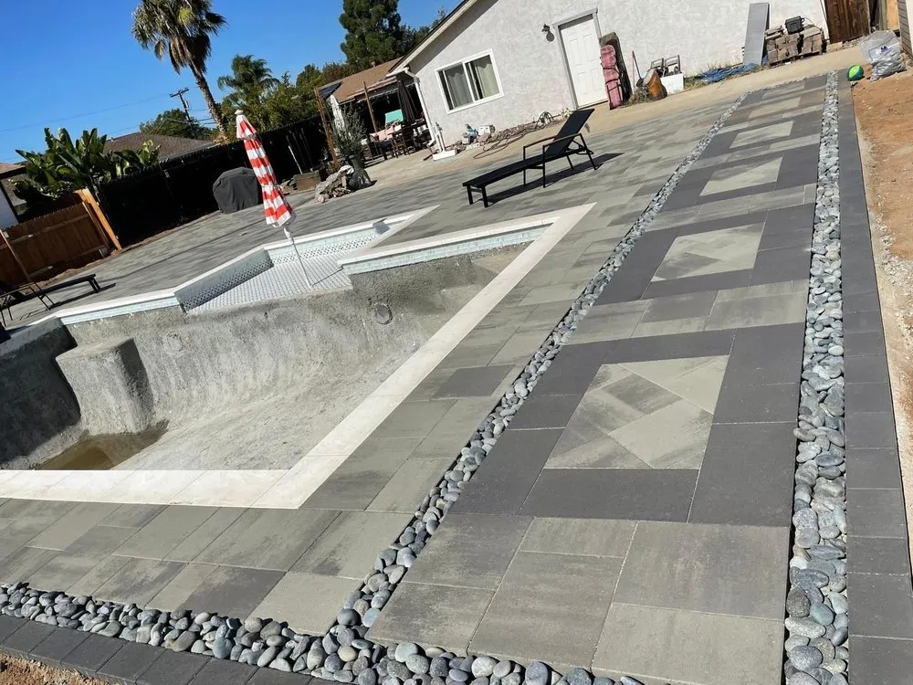 Custom landscape installation in Escondido, CA by HR Landscape