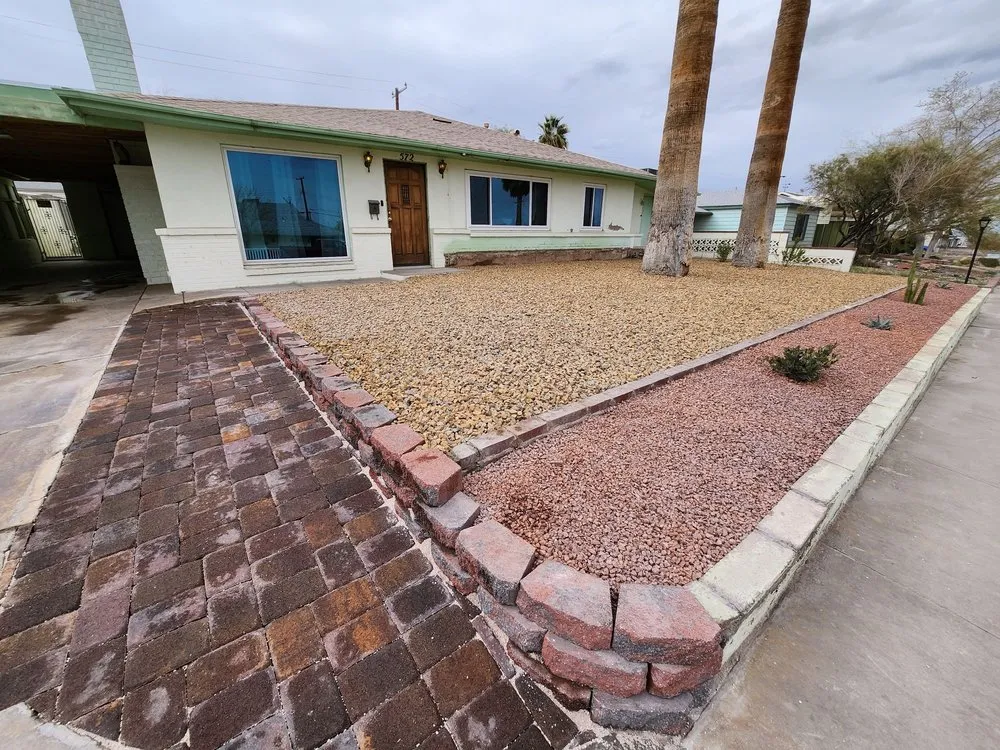 Reliable yard cleanup service for homes in Las Vegas, NV by H.Ramirez Landscaping