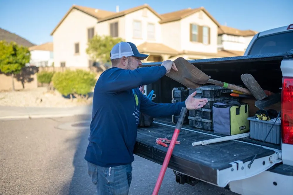 Affordable yard cleanup service with custom design in Peoria, AZ by HS Irrigation and Landscape Lighting