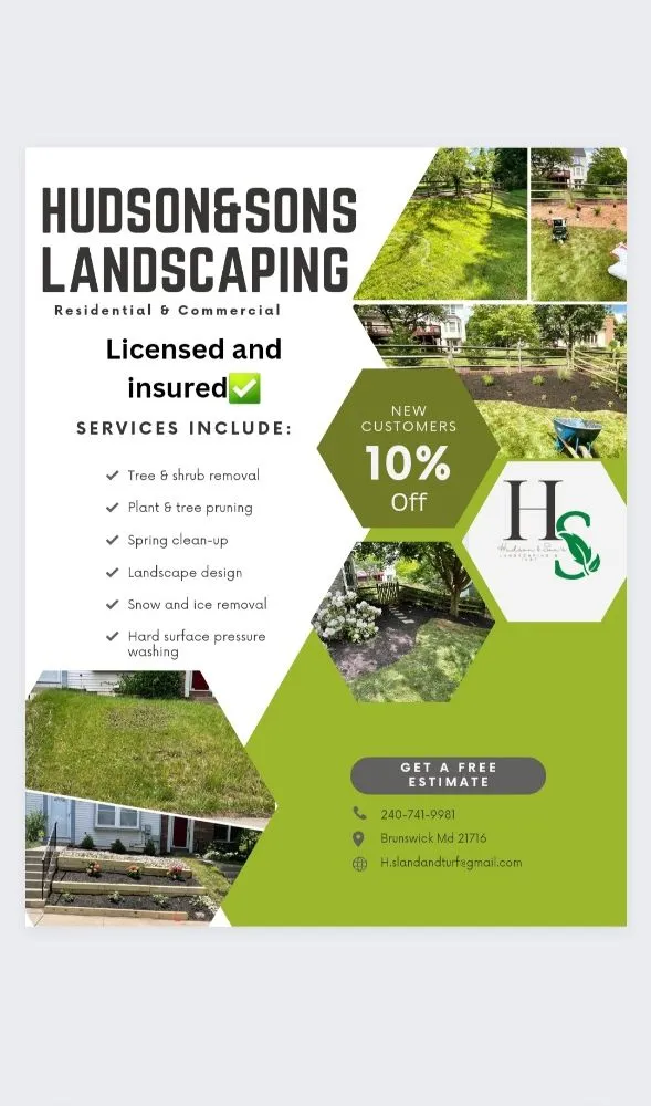 Affordable garden landscaping for beautiful yards across Brunswick, MD - H&S Landscape &Turf