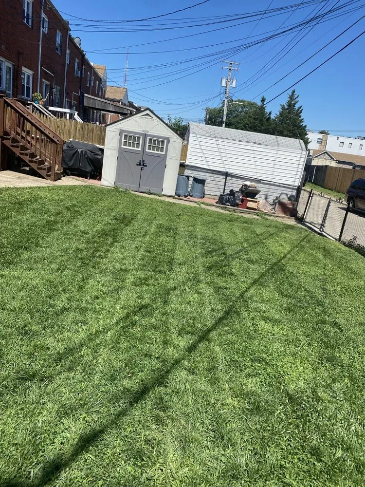 Affordable outdoor landscaping with custom design in Rosedale, MD by H’s Lawn Care