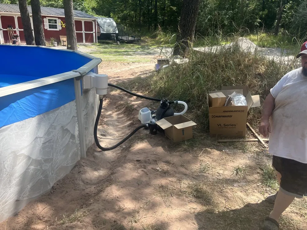 Reliable yard cleanup service in Oklahoma City, OK by HS Pools and Installation