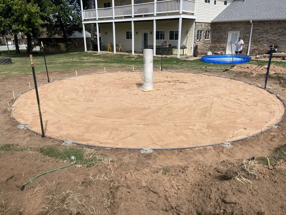 Reliable yard cleanup service for residential properties across Oklahoma City, OK - HS Pools and Installation