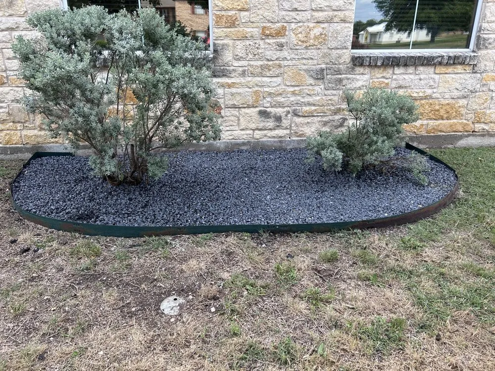 Professional landscape installation in Gatesville, TX by HSH Landscaping