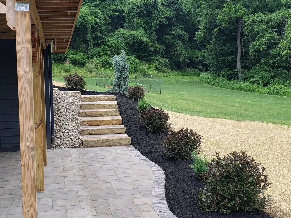 Custom garden landscaping for homes across Dillsburg, PA - HSK Services