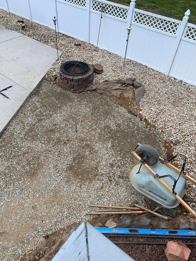 Professional outdoor landscaping for homes in Dillsburg, PA by HSK Services