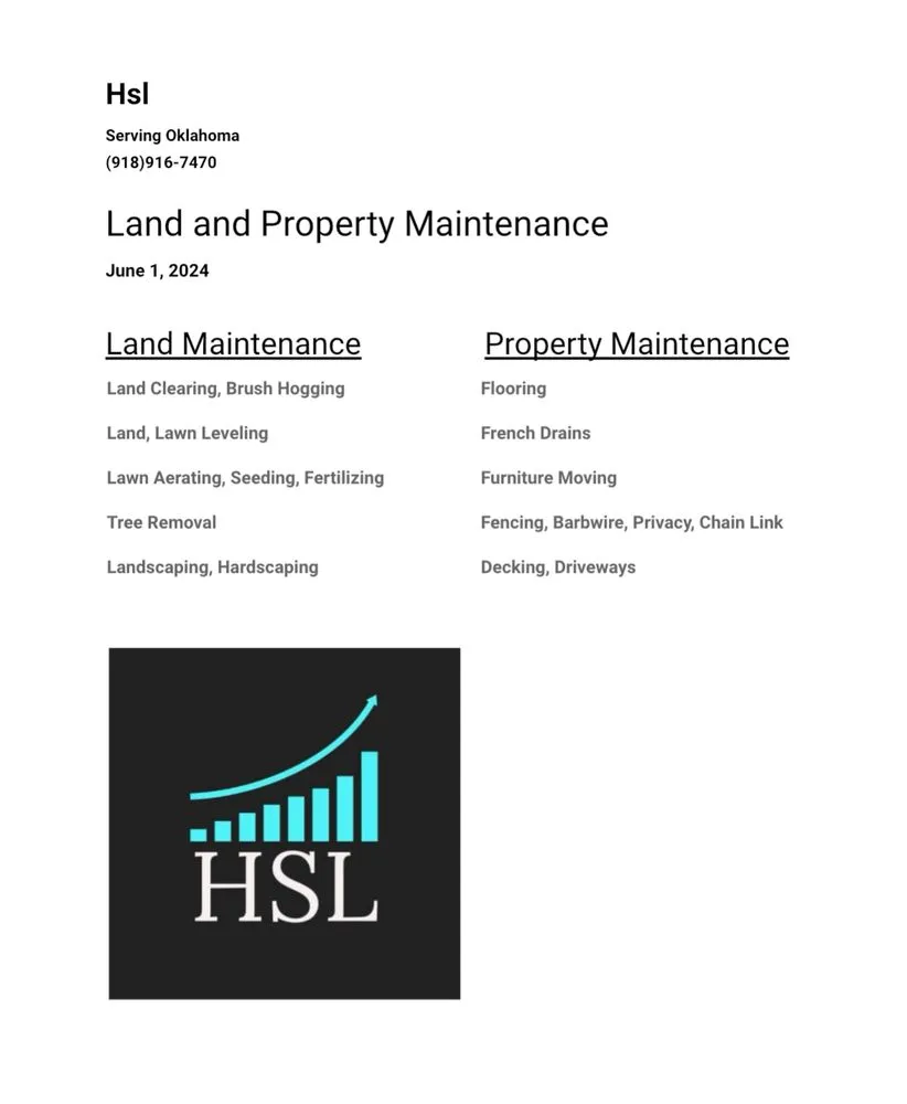 Top-rated landscape design experts serving McAlester, OK - HSL