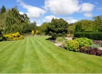 Professional residential landscaping for residential properties in Cypress, TX by HTX Lawn Services