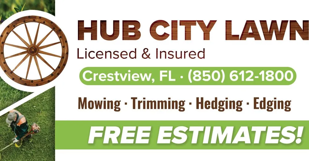 Custom landscape installation for year-round maintenance across Crestview, FL - Hub City Lawn