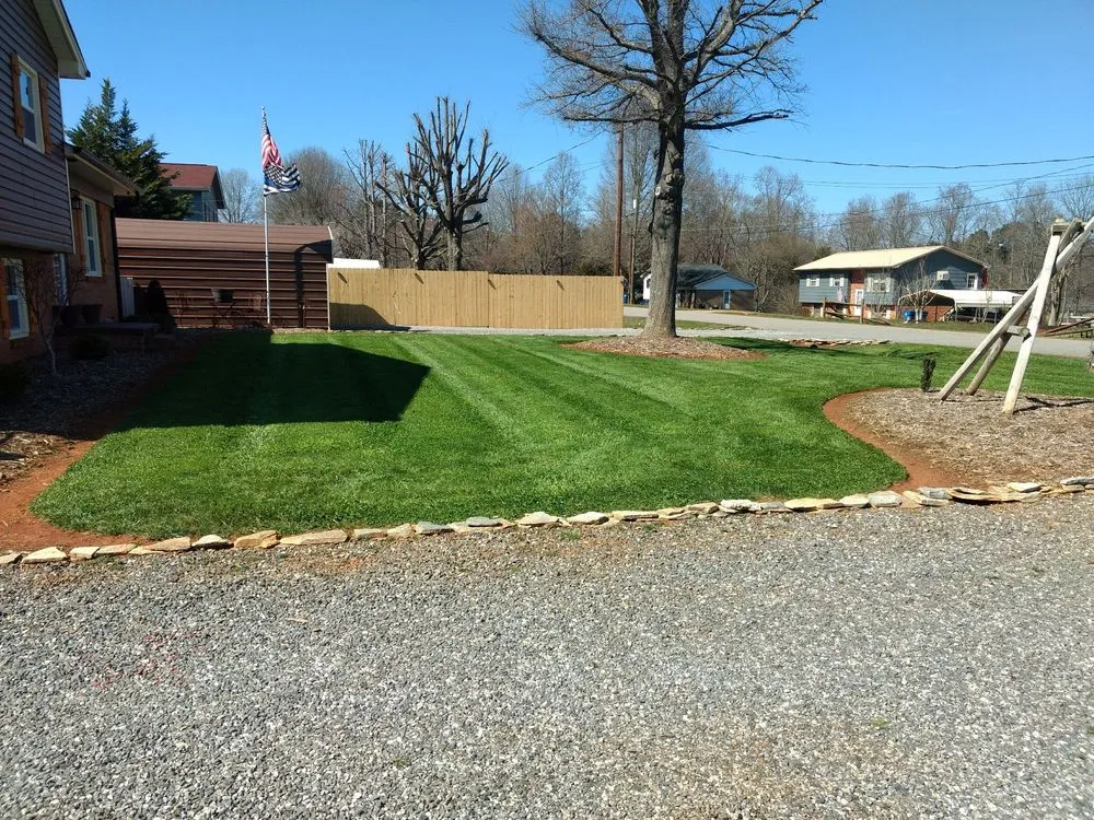 Professional yard cleanup service experts serving Conover, NC - Hubbard's Landscaping & Lawn Care