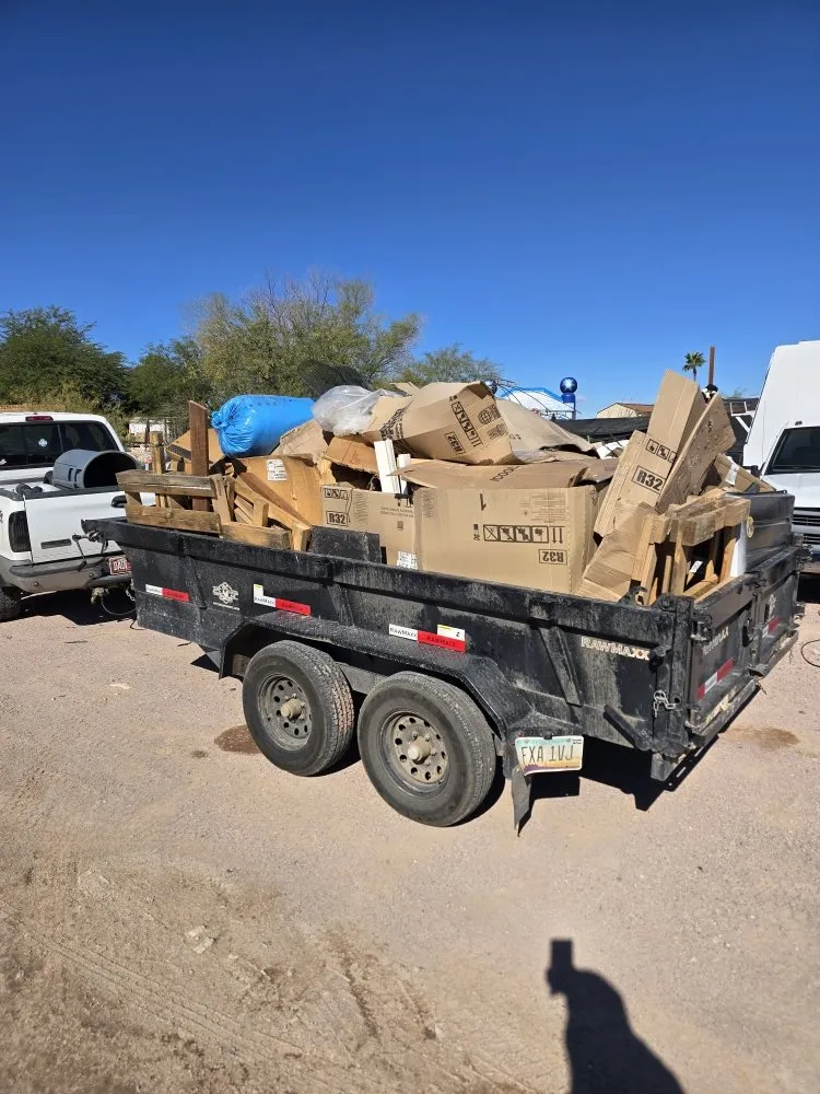Professional outdoor landscaping in Tucson, AZ by Huber Dreamscapes & Junk Removal