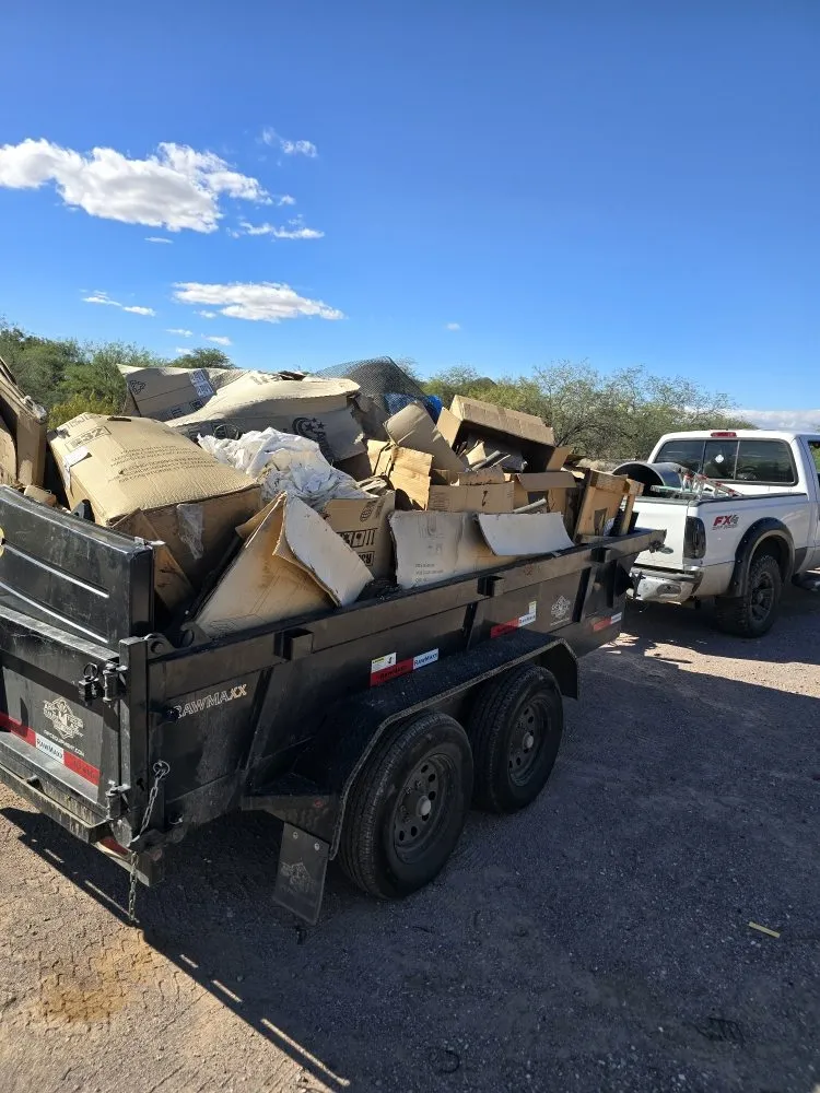Reliable landscape installation in Tucson, AZ by Huber Dreamscapes & Junk Removal